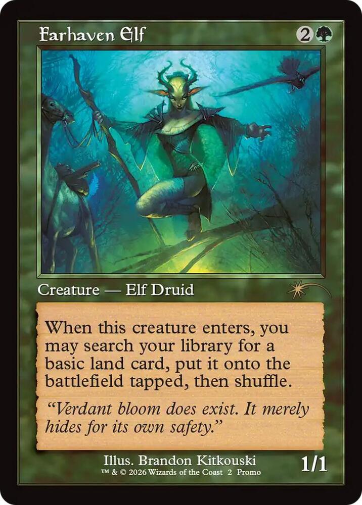 Farhaven Elf (Retro Frame) [WPN & Gateway Promos] 2