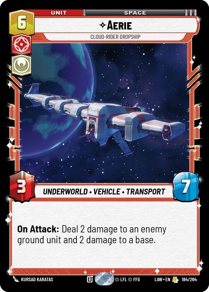 Aerie - Cloud-Rider Dropship [A Lawless Time] 184/264