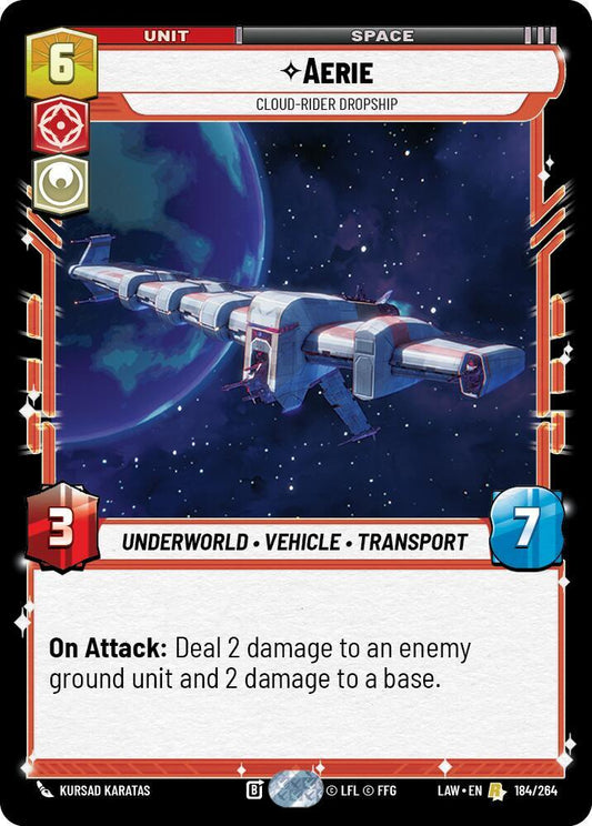 Aerie - Cloud-Rider Dropship [A Lawless Time] 184/264