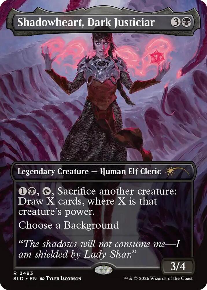 Shadowheart, Dark Justiciar [Secret Lair Drop Series] 2483