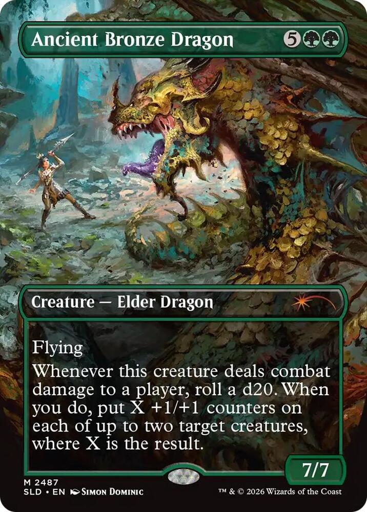 Ancient Bronze Dragon [Secret Lair Drop Series] 2487