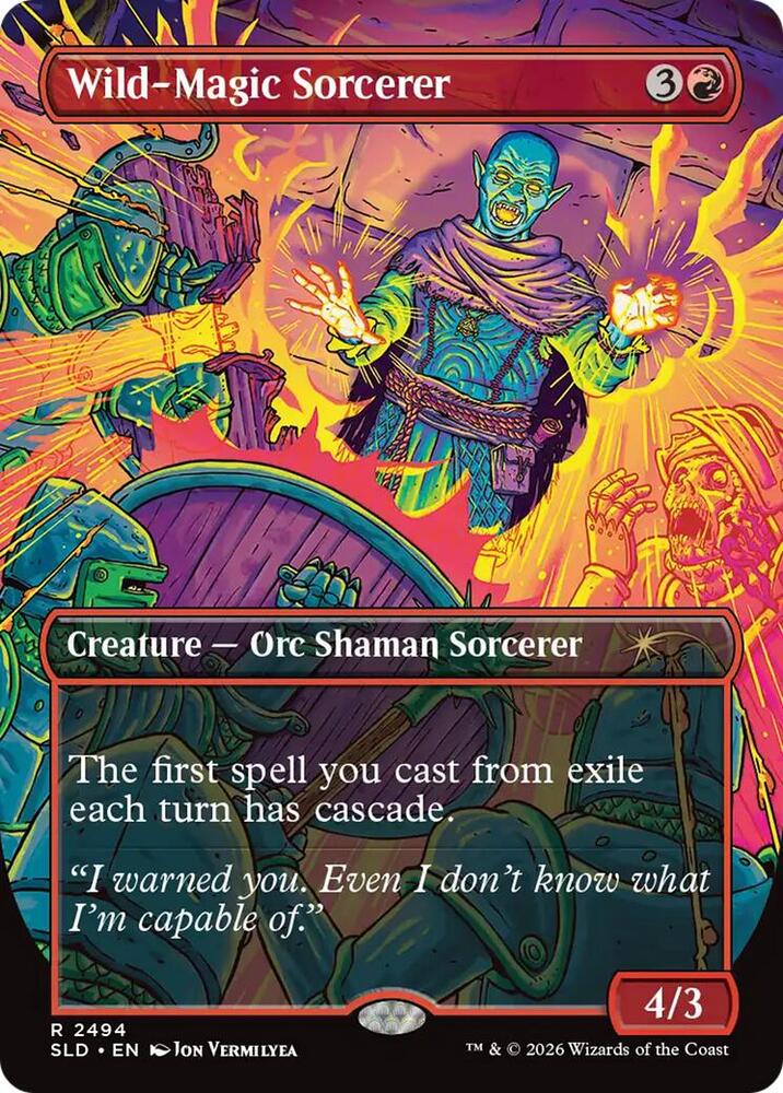 Wild-Magic Sorcerer [Secret Lair Drop Series] 2494
