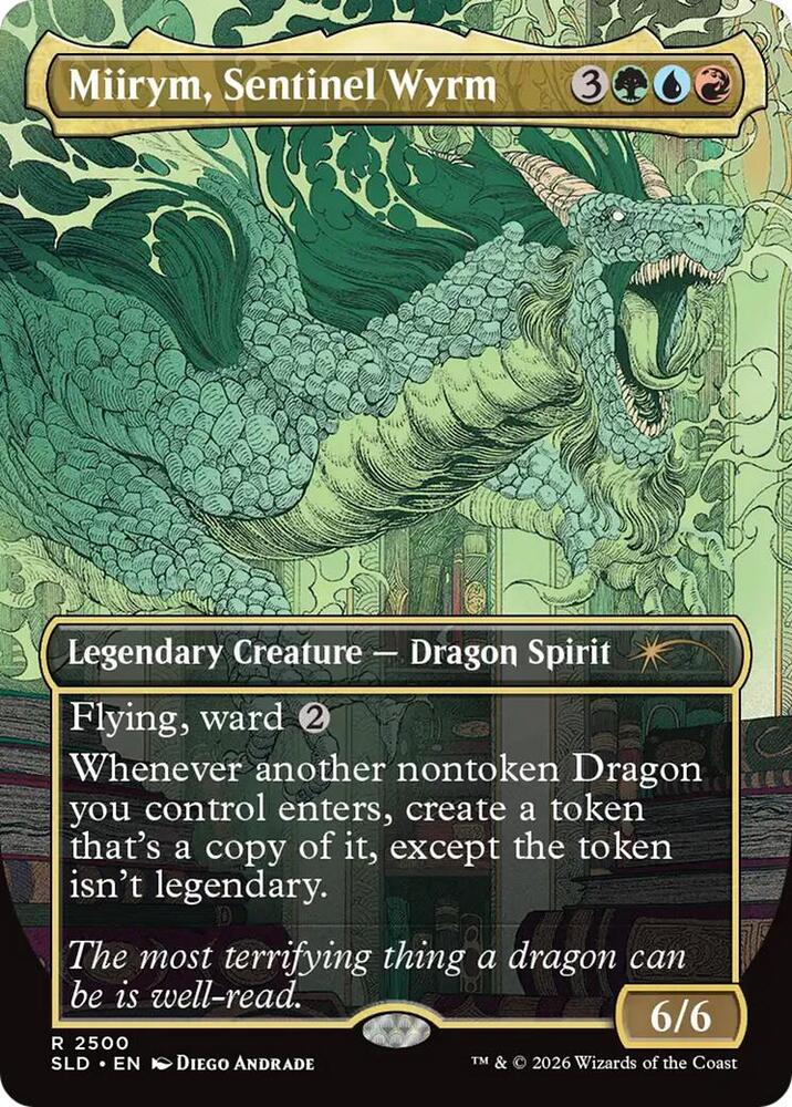 Miirym, Sentinel Wyrm [Secret Lair Drop Series] 2500