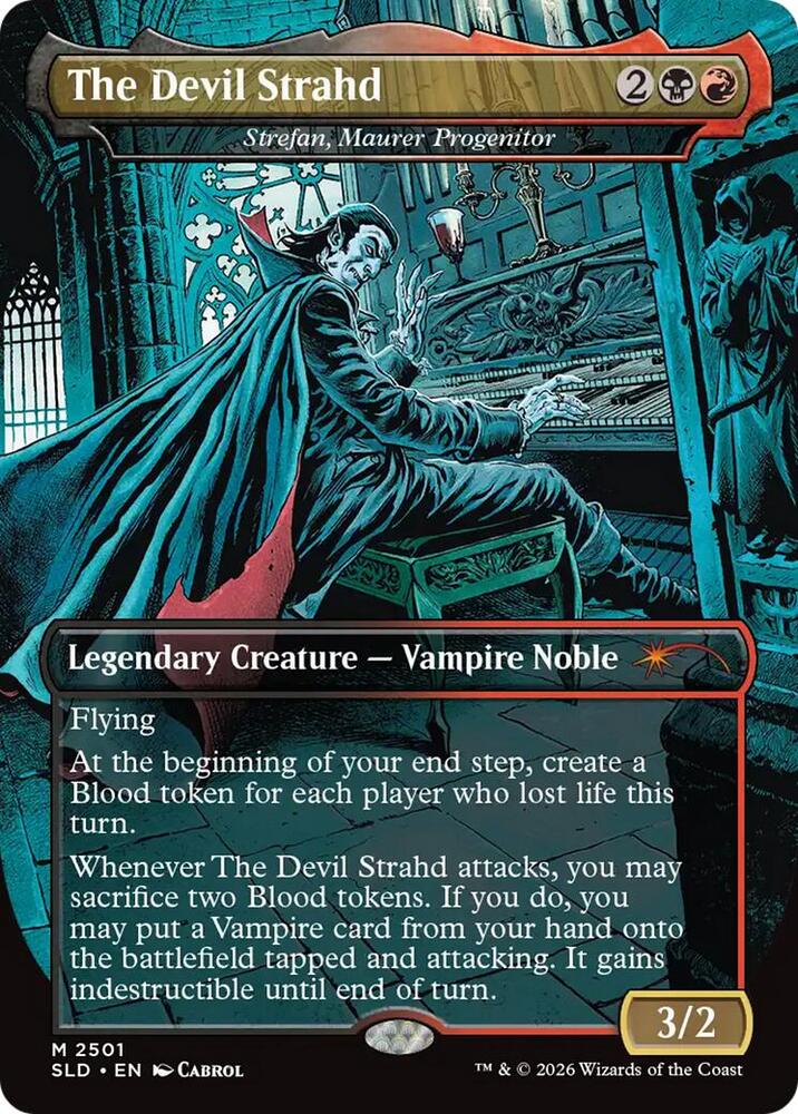 The Devil Strahd - Strefan, Maurer Progenitor [Secret Lair Drop Series] 2501