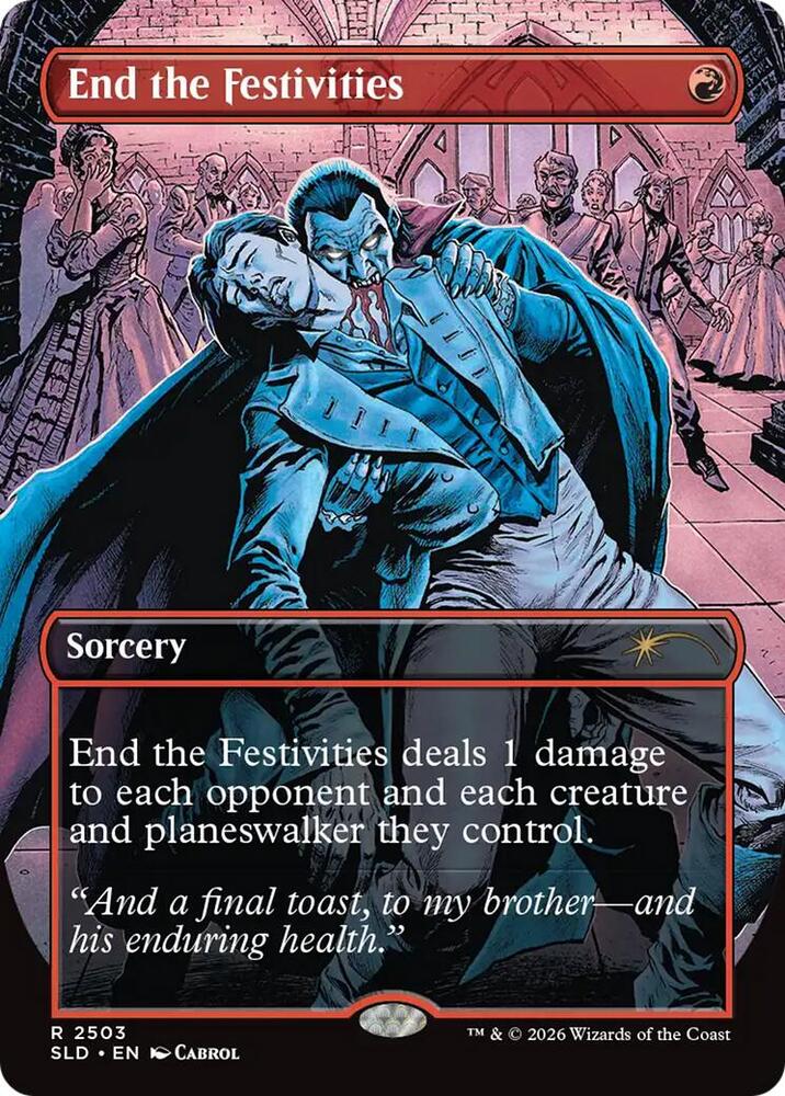 End the Festivities [Secret Lair Drop Series] 2503
