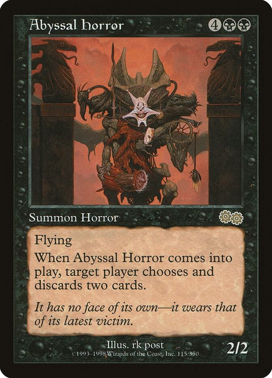 Abyssal Horror [Urza's Saga] 115