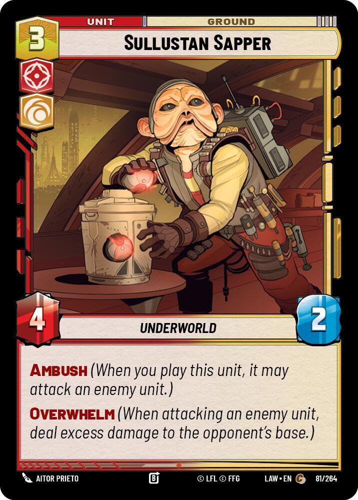Sullustan Sapper [A Lawless Time] 81/264