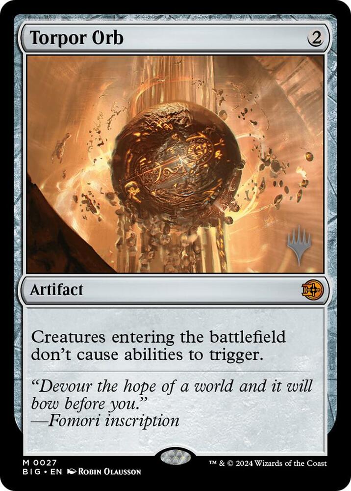 Torpor Orb [Promo Pack: Lorwyn Eclipsed] 27