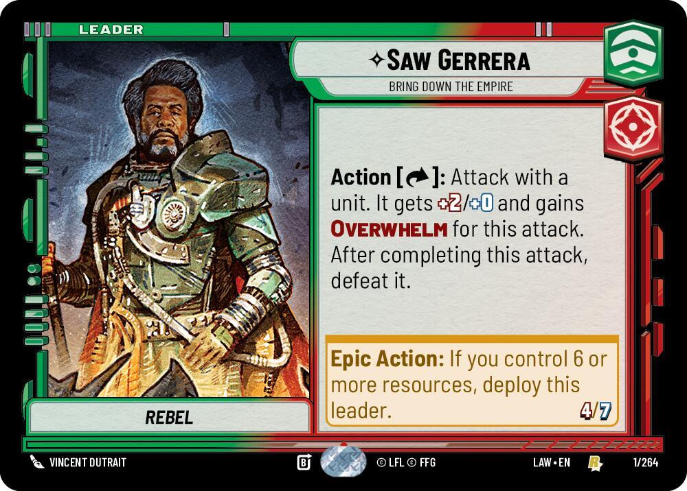 Saw Gerrera - Bring Down the Empire [A Lawless Time] 1/264