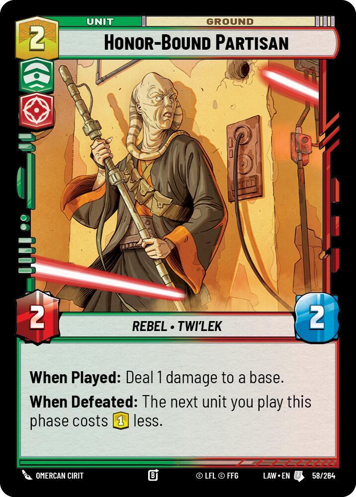 Honor-Bound Partisan [A Lawless Time] 58/264