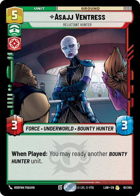 Asajj Ventress - Reluctant Hunter [A Lawless Time] 61/264
