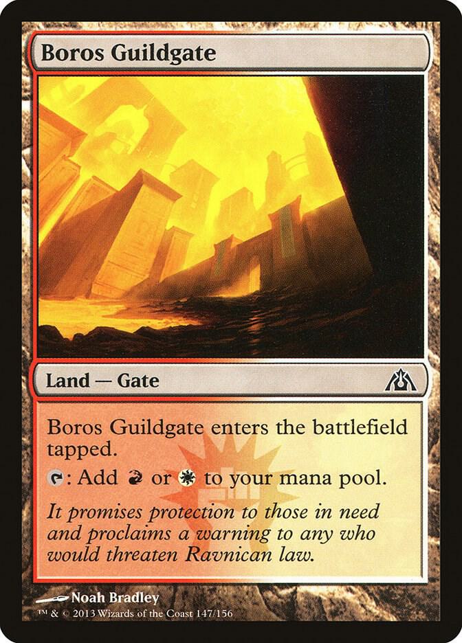 Boros Guildgate [Dragon's Maze] 147
