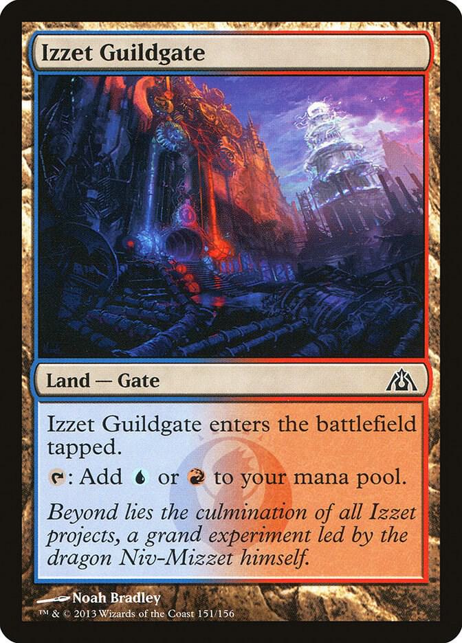 Izzet Guildgate [Dragon's Maze] 151