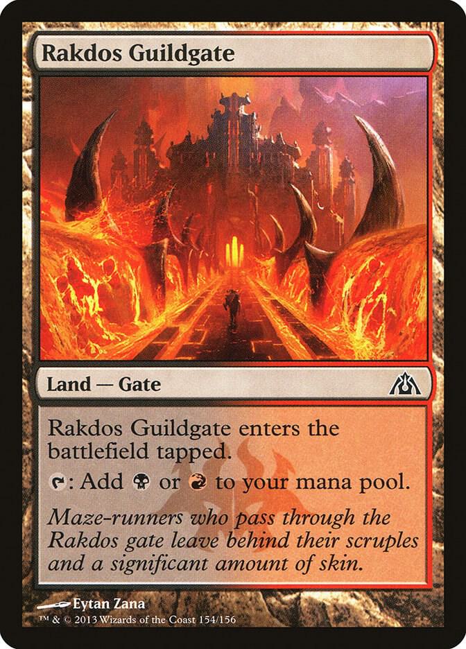 Rakdos Guildgate [Dragon's Maze] 154