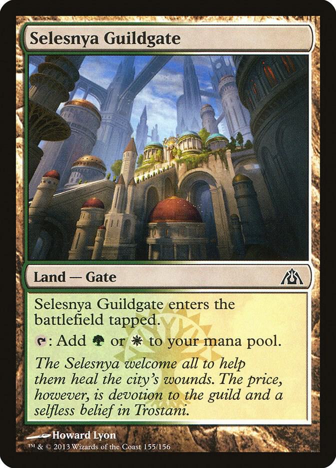Selesnya Guildgate [Dragon's Maze] 155