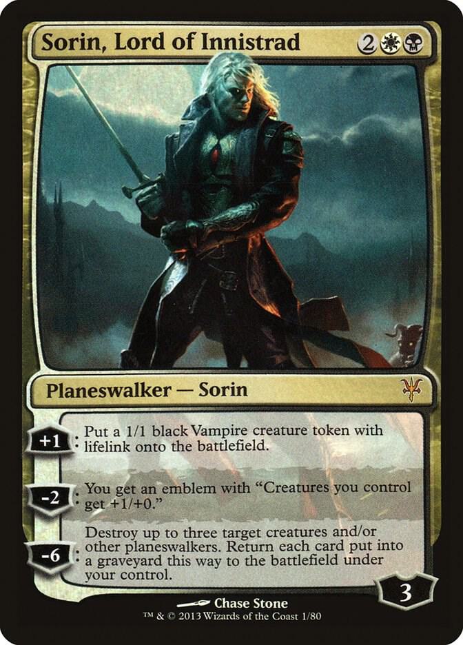 Sorin, Lord of Innistrad [Duel Decks: Sorin vs. Tibalt] 1