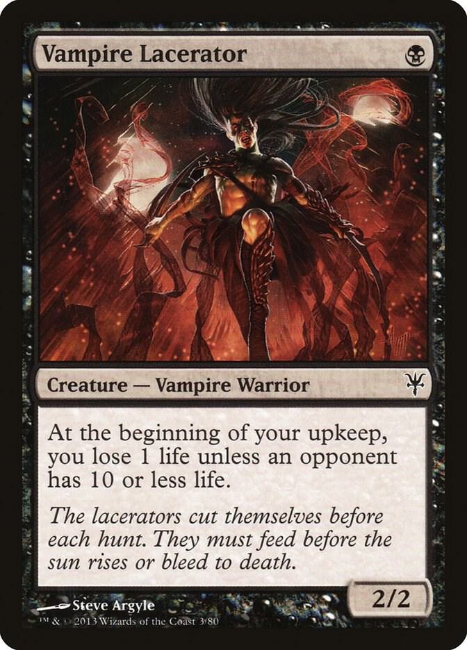 Vampire Lacerator [Duel Decks: Sorin vs. Tibalt] 3