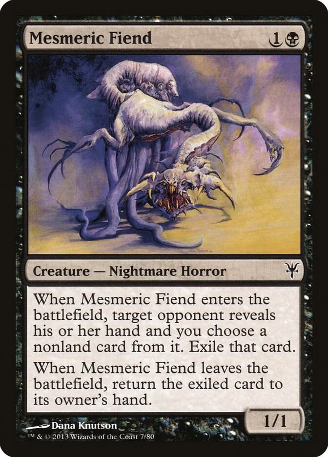 Mesmeric Fiend [Duel Decks: Sorin vs. Tibalt] 7