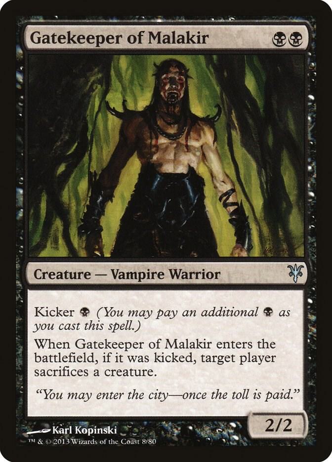 Gatekeeper of Malakir [Duel Decks: Sorin vs. Tibalt] 8