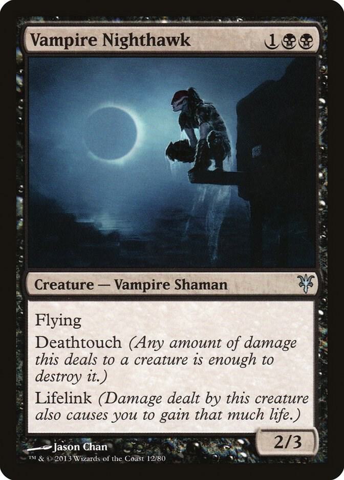 Vampire Nighthawk [Duel Decks: Sorin vs. Tibalt] 12