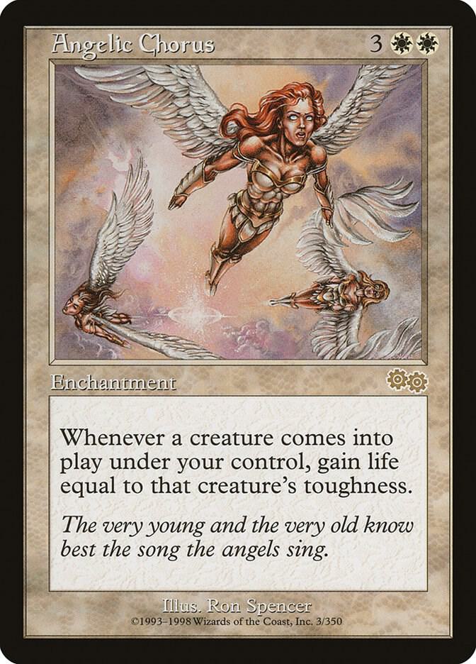 Angelic Chorus [Urza's Saga] 3
