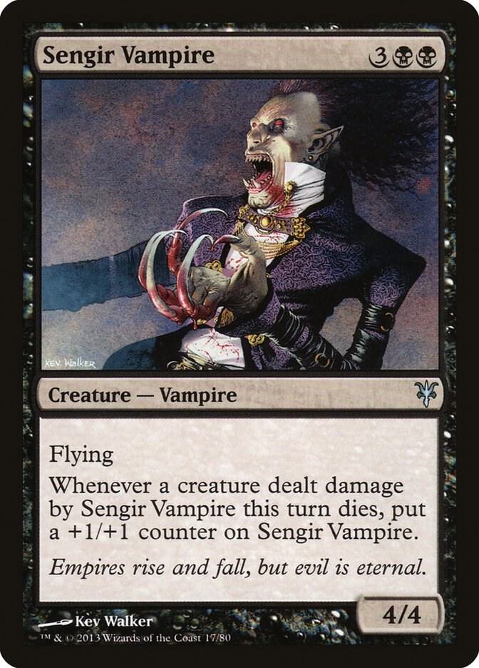 Sengir Vampire [Duel Decks: Sorin vs. Tibalt] 17
