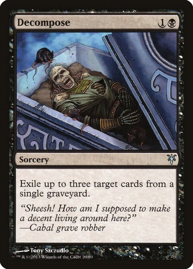 Decompose [Duel Decks: Sorin vs. Tibalt] 20