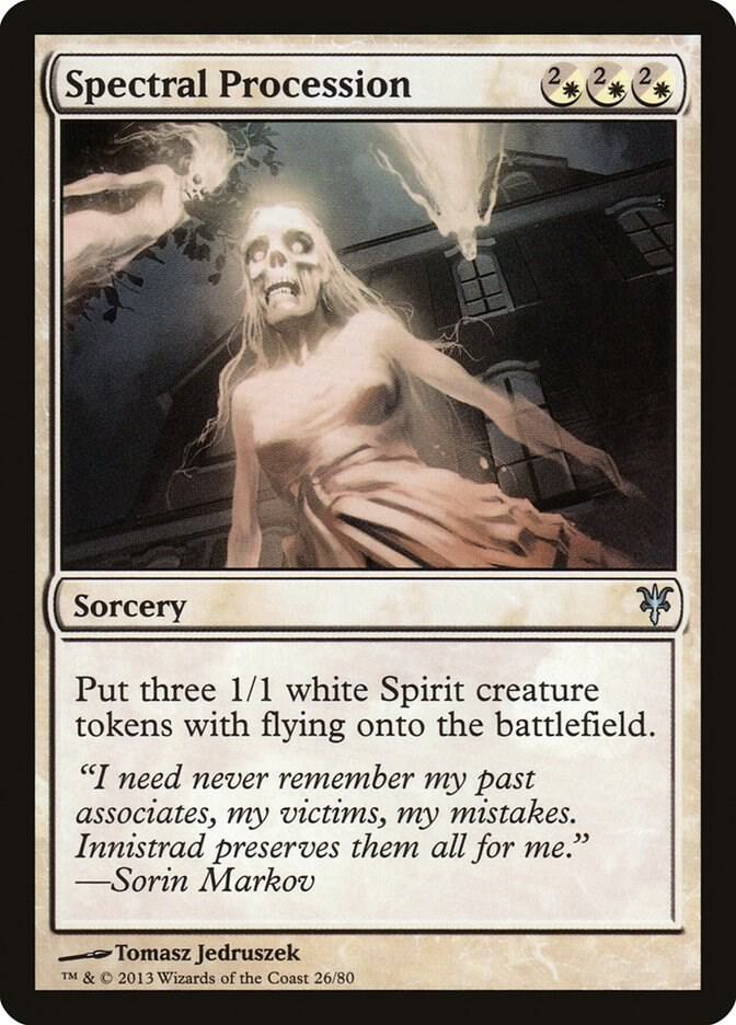 Spectral Procession [Duel Decks: Sorin vs. Tibalt] 26