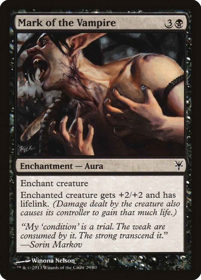 Mark of the Vampire [Duel Decks: Sorin vs. Tibalt] 29