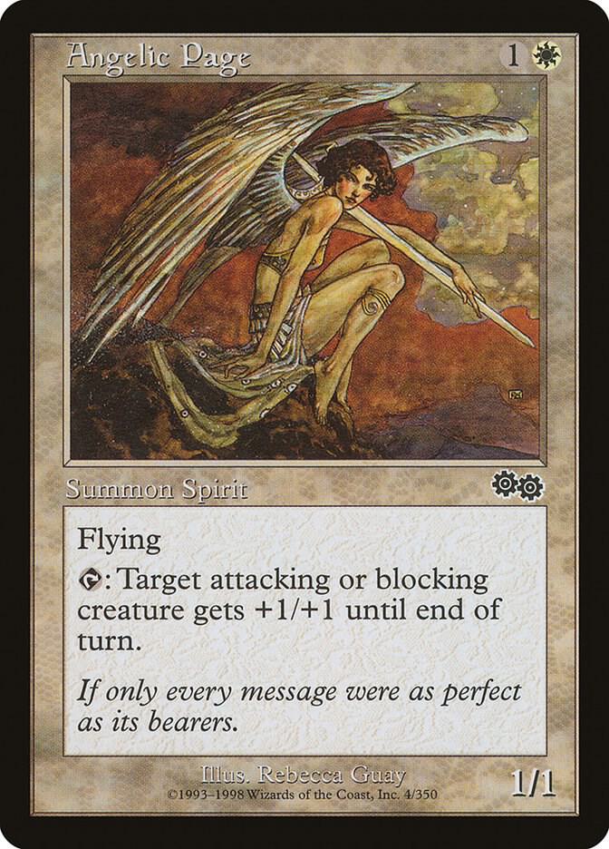 Angelic Page [Urza's Saga] 4
