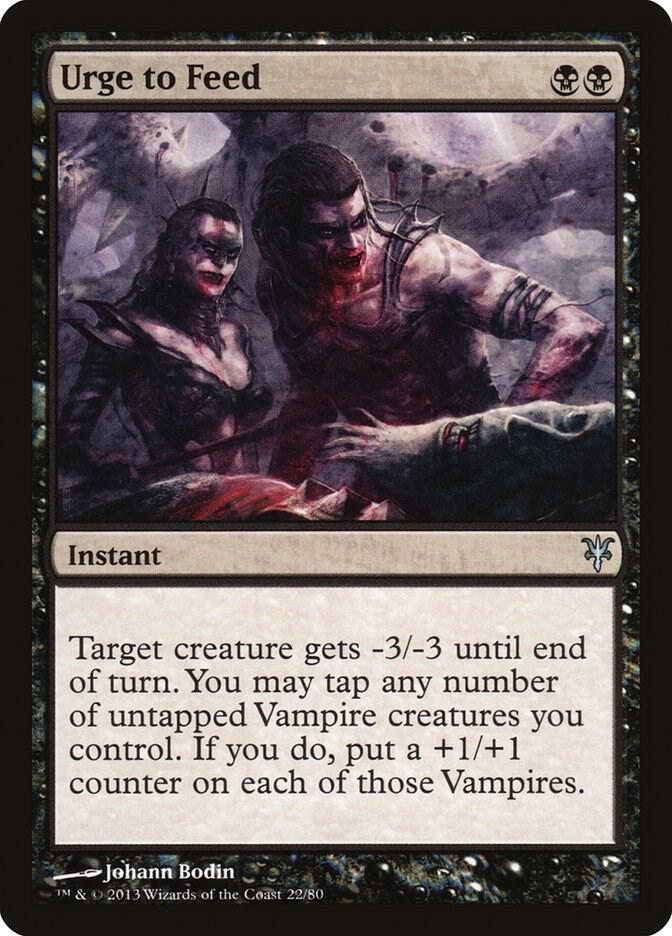 Urge to Feed [Duel Decks: Sorin vs. Tibalt] 22