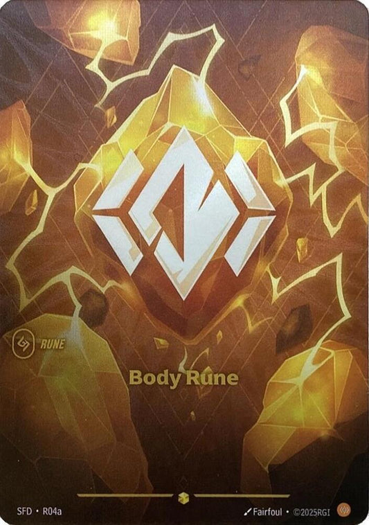 Body Rune (R04a) [Spiritforged] R04a