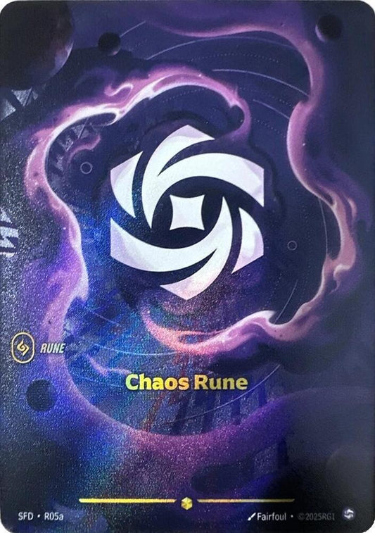 Chaos Rune (Alternate Art) [Spiritforged] R05a