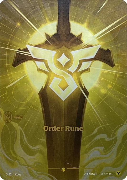 Order Rune (R06a) [Spiritforged] R06a