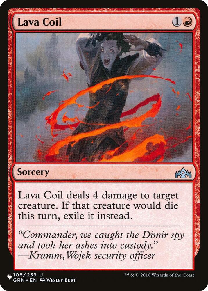 Lava Coil [The List Reprints] 108