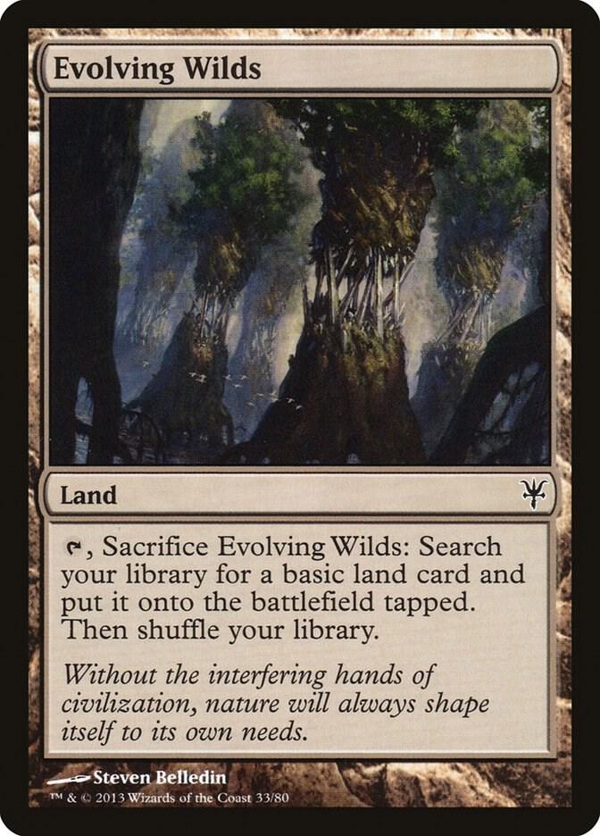 Evolving Wilds [Duel Decks: Sorin vs. Tibalt] 33