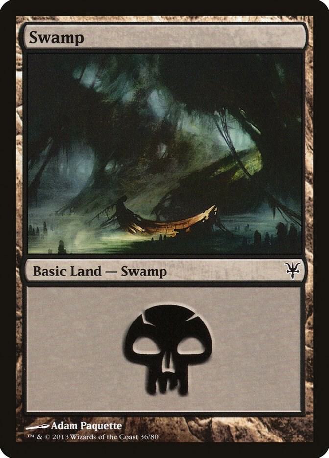 Swamp (36) [Duel Decks: Sorin vs. Tibalt] 36