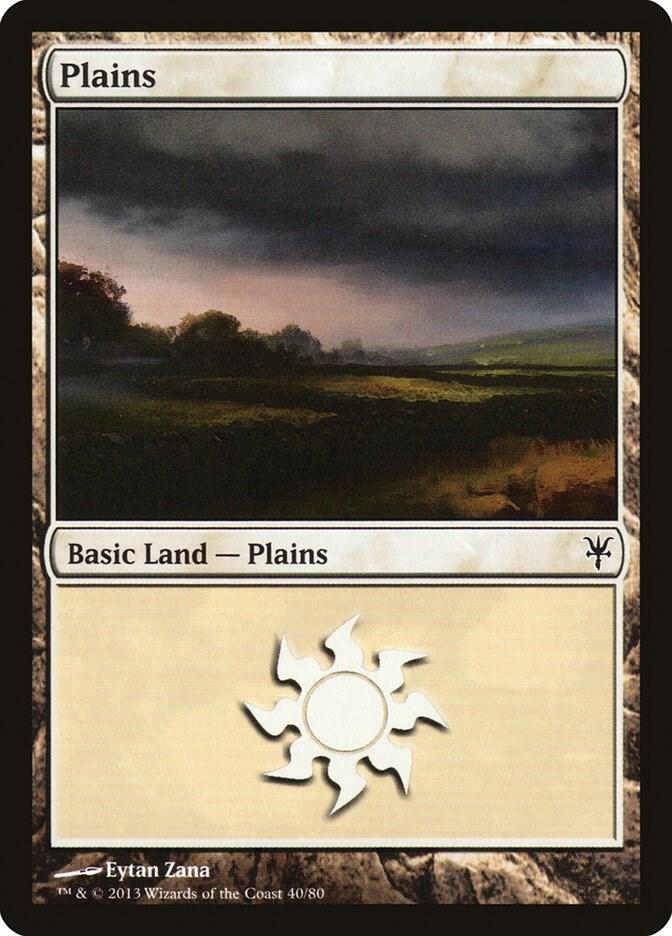 Plains (40) [Duel Decks: Sorin vs. Tibalt] 40