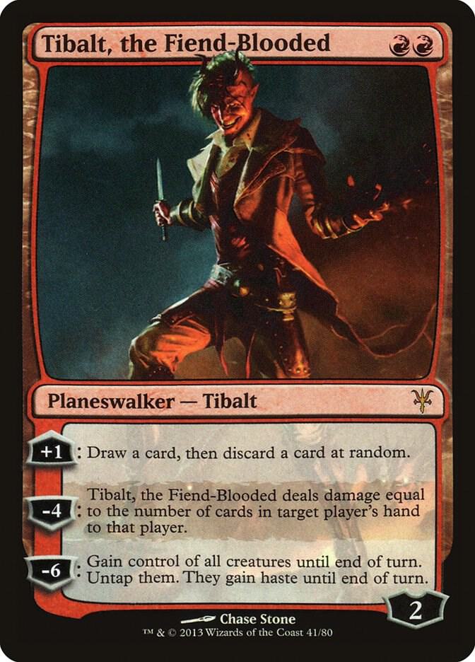 Tibalt, the Fiend-Blooded [Duel Decks: Sorin vs. Tibalt] 41