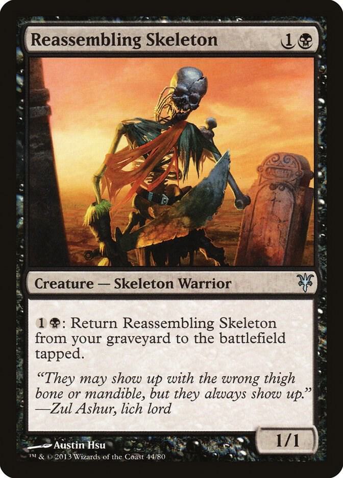 Reassembling Skeleton [Duel Decks: Sorin vs. Tibalt] 44