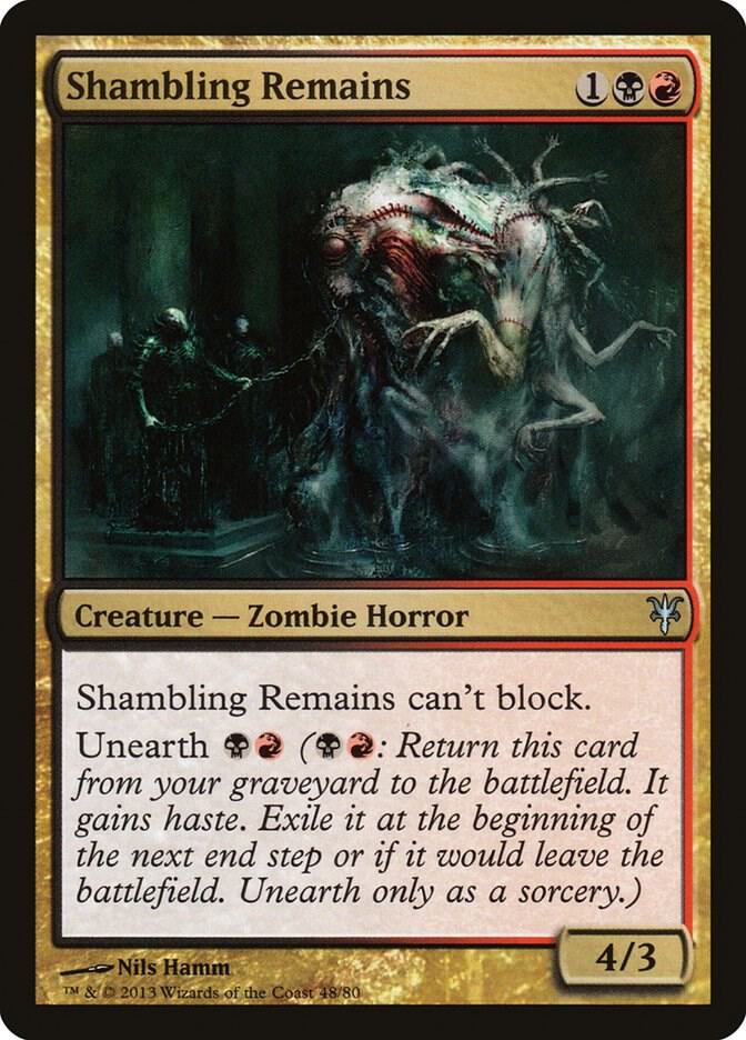 Shambling Remains [Duel Decks: Sorin vs. Tibalt] 48