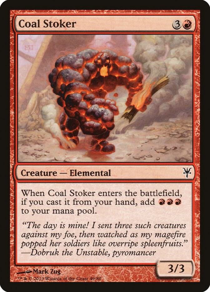 Coal Stoker [Duel Decks: Sorin vs. Tibalt] 49