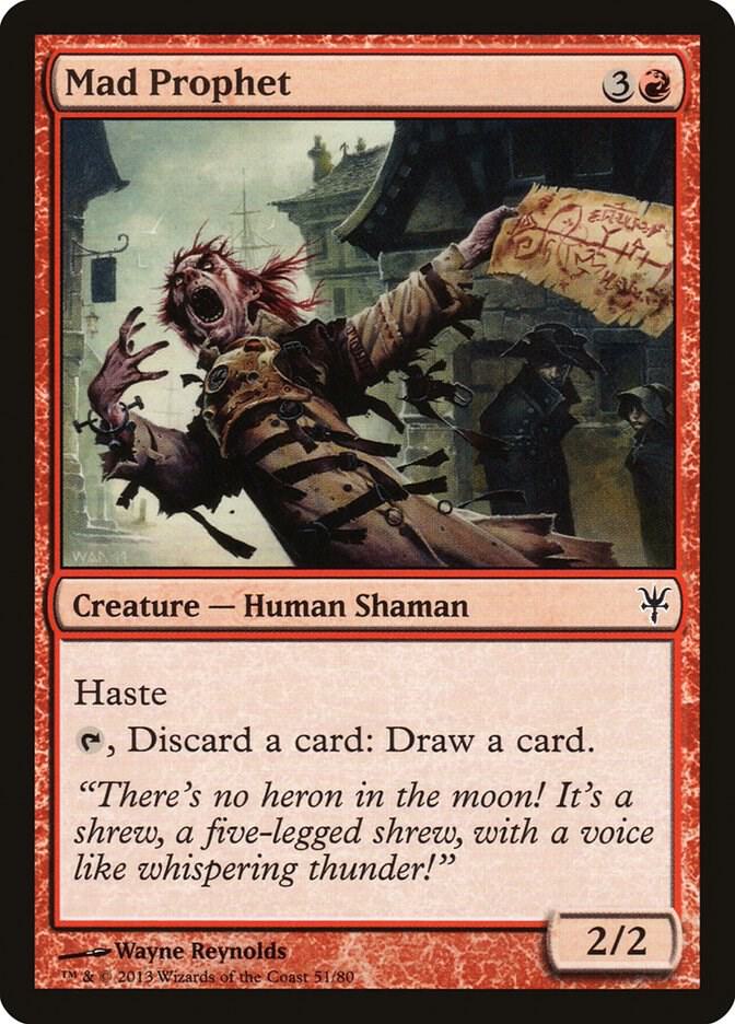 Mad Prophet [Duel Decks: Sorin vs. Tibalt] 51