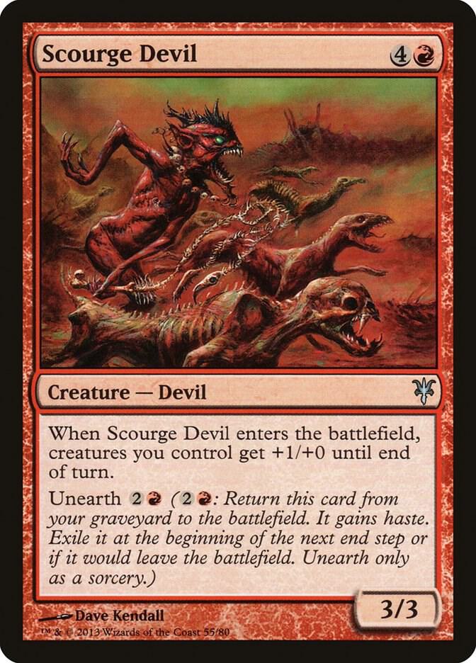 Scourge Devil [Duel Decks: Sorin vs. Tibalt] 55