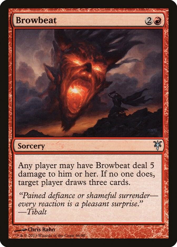 Browbeat [Duel Decks: Sorin vs. Tibalt] 66