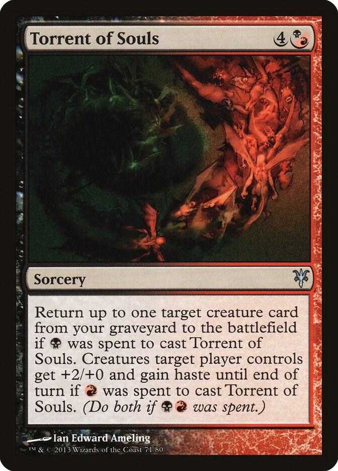Torrent of Souls [Duel Decks: Sorin vs. Tibalt] 71