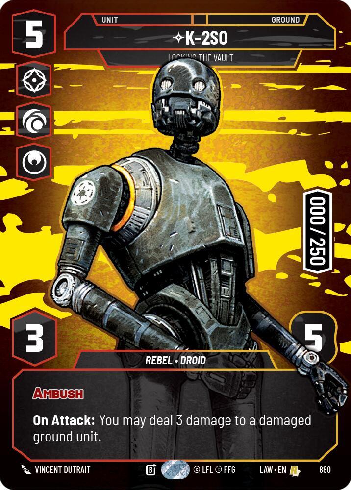 K-2S0 - Locking the Vault (Serialized) [A Lawless Time] 880