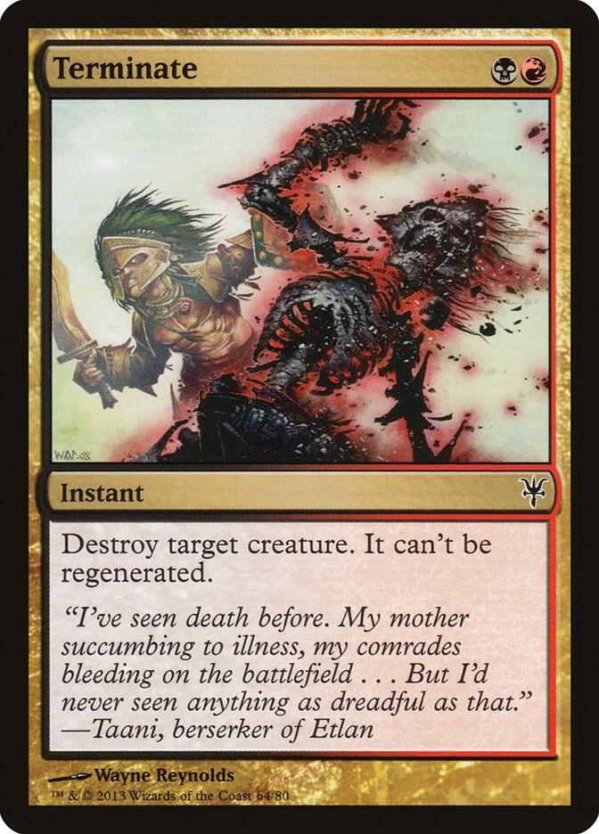 Terminate [Duel Decks: Sorin vs. Tibalt] 64