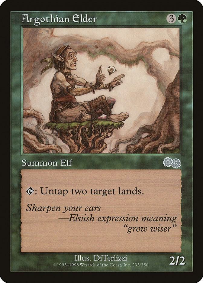 Argothian Elder [Urza's Saga] 233