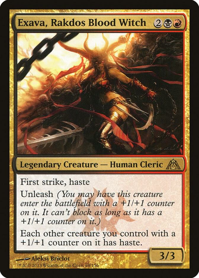 Exava, Rakdos Blood Witch [Dragon's Maze] 69